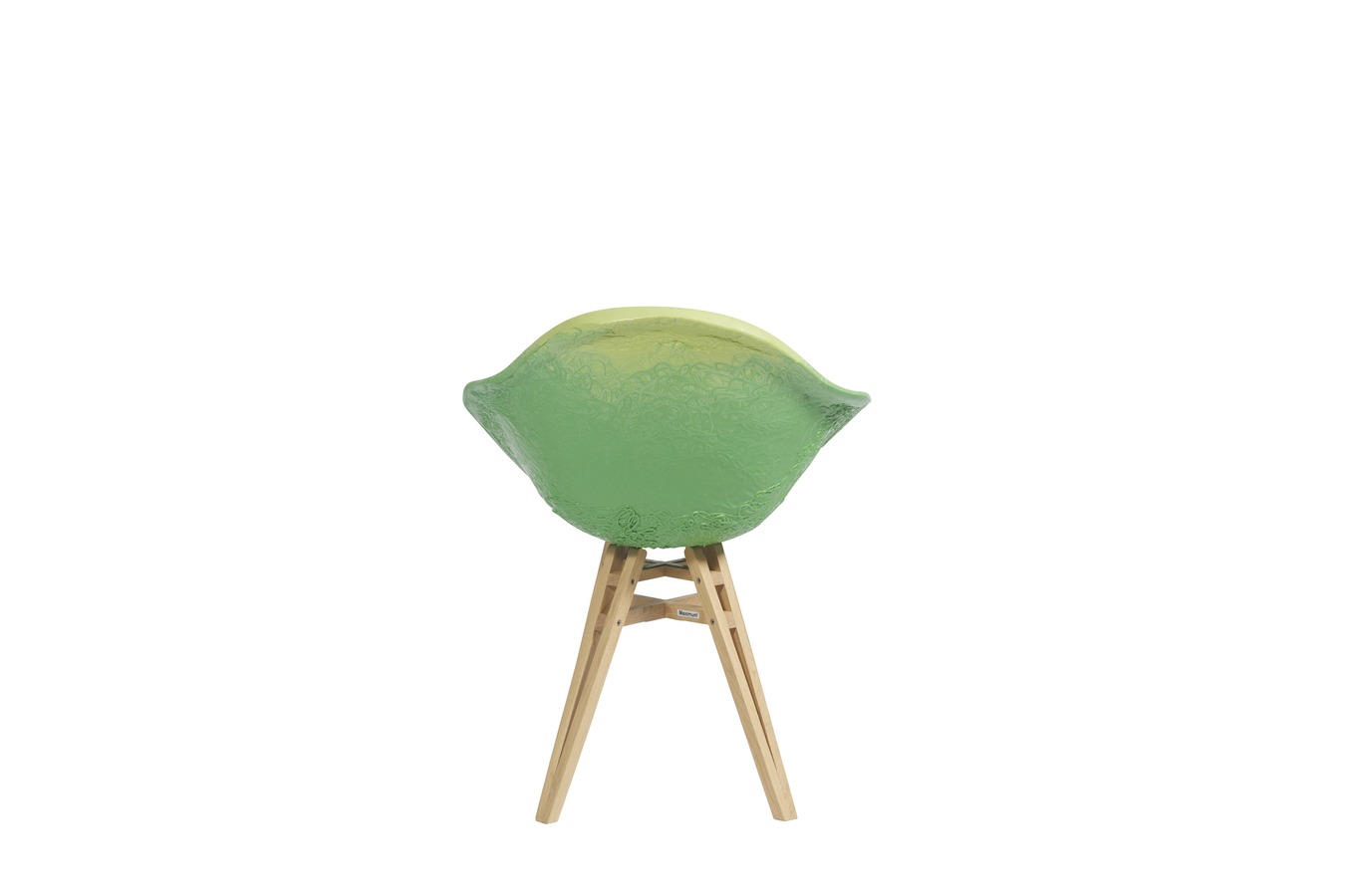 Illustration 3 du produit Fauteuil Gravêne Bois Vert-Pistache