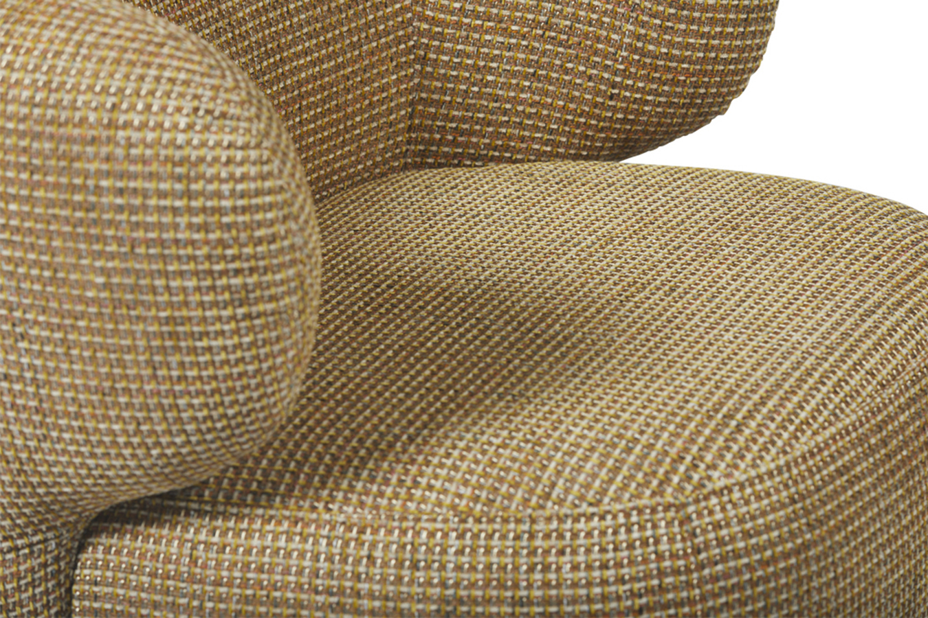 Illustration 3 du produit Giulia Armchair Tweed Yellow