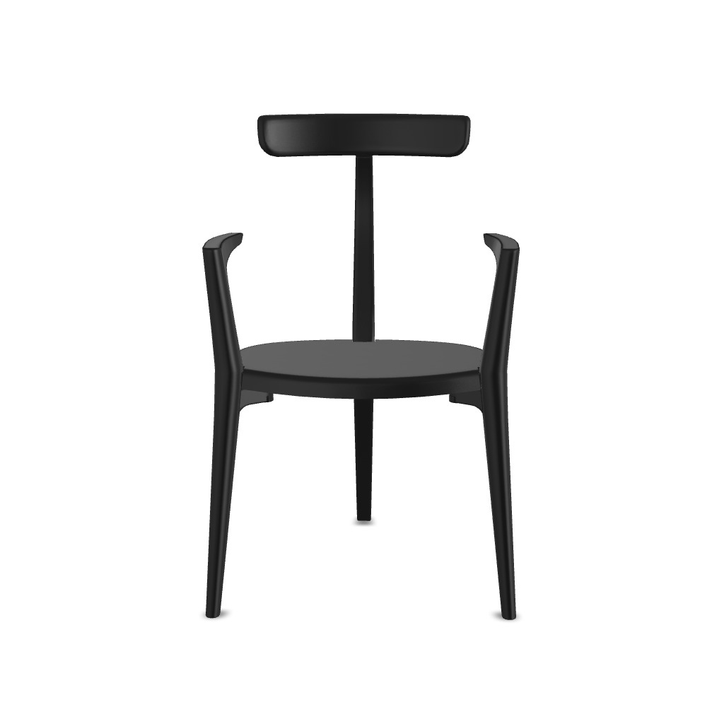 Product illustration Beluga chair black 1