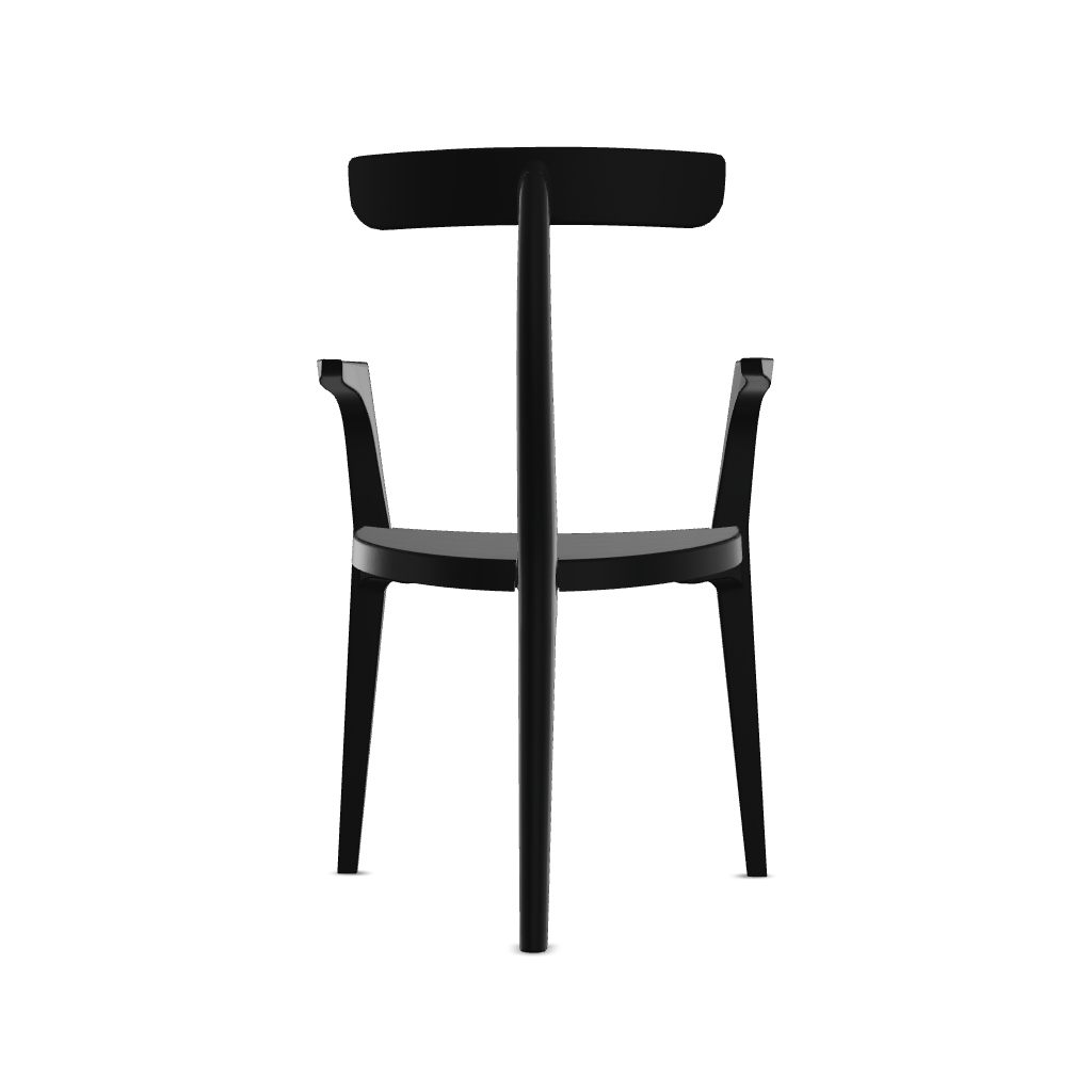Product illustration Beluga chair black 6