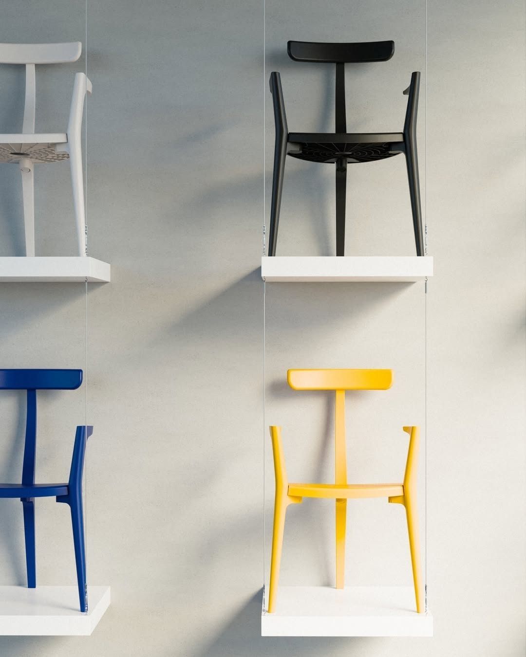 Product illustration Beluga chair black 5