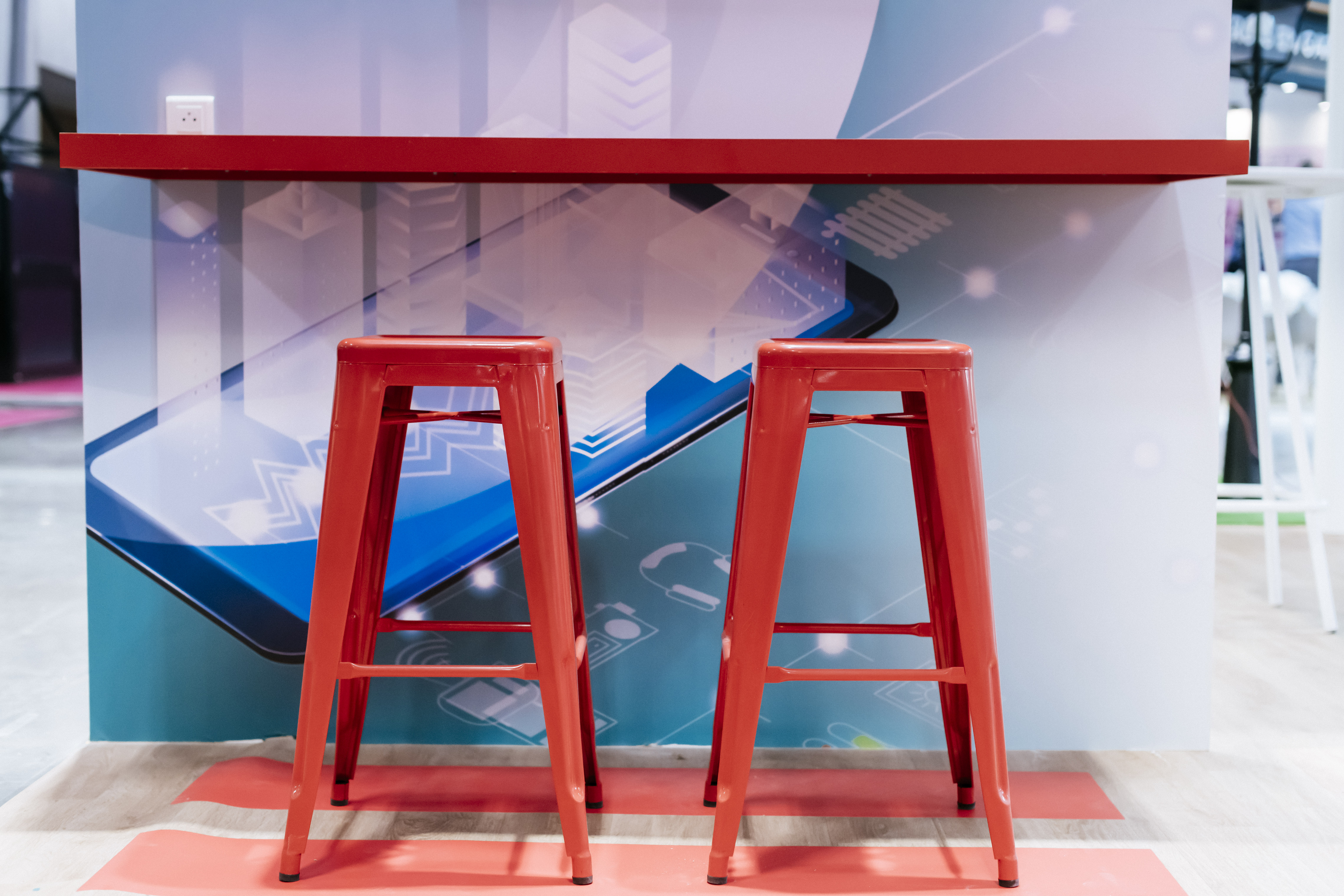 Illustration 4 du produit Tabouret Tolix Rouge
