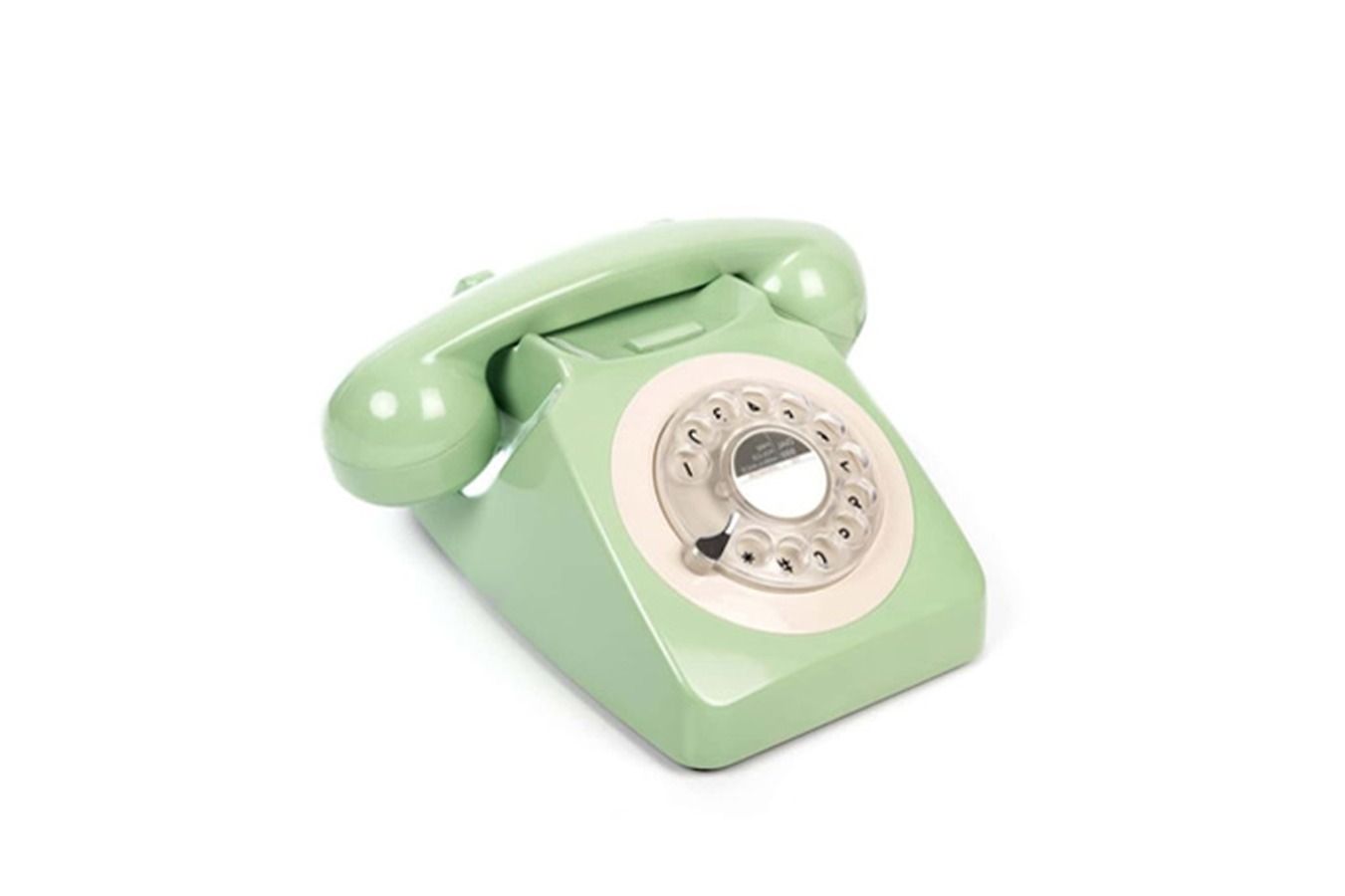 Illustration 1 du produit Téléphone Vintage Vert