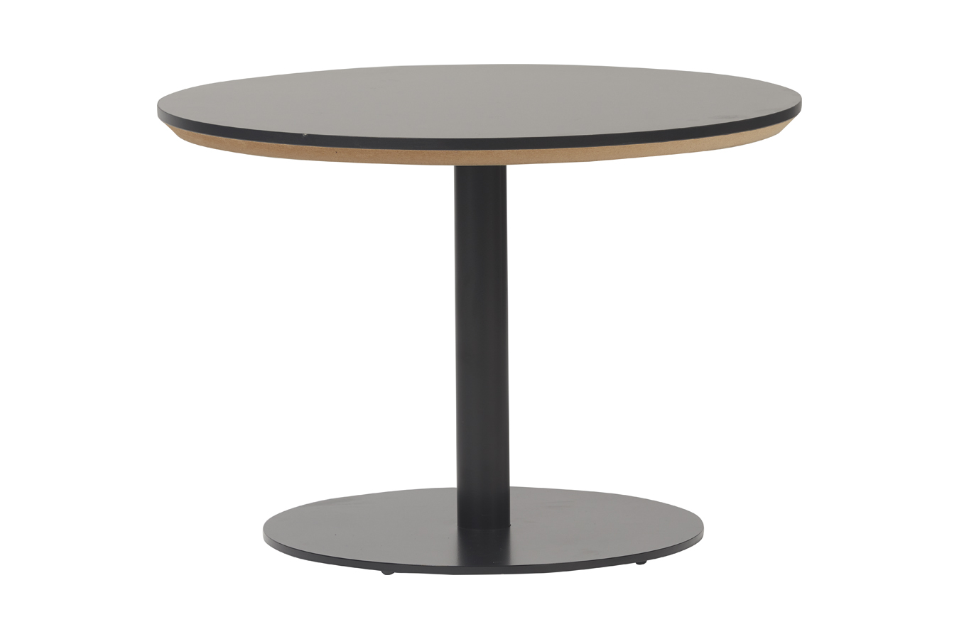 Illustration 1 du produit Coffee Table Marielle Round Black Foot Black