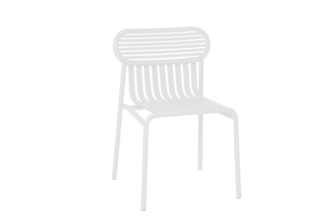 Illustration 1 du produit Chaise Week-end Blanc