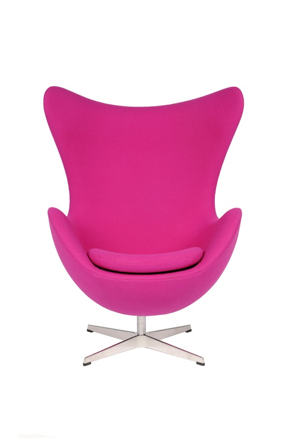 Illustration 1 du produit Fauteuil Egg Fuchsia