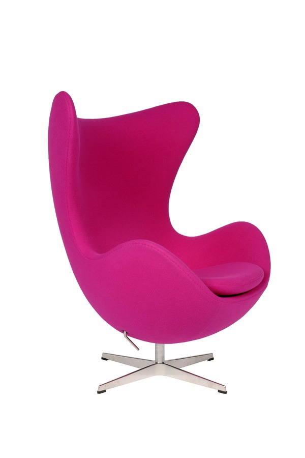 Illustration 2 du produit Egg Armchair Fuchsia