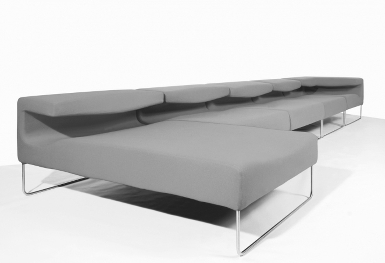 Illustration 2 du produit Méridienne Lowseat Gris