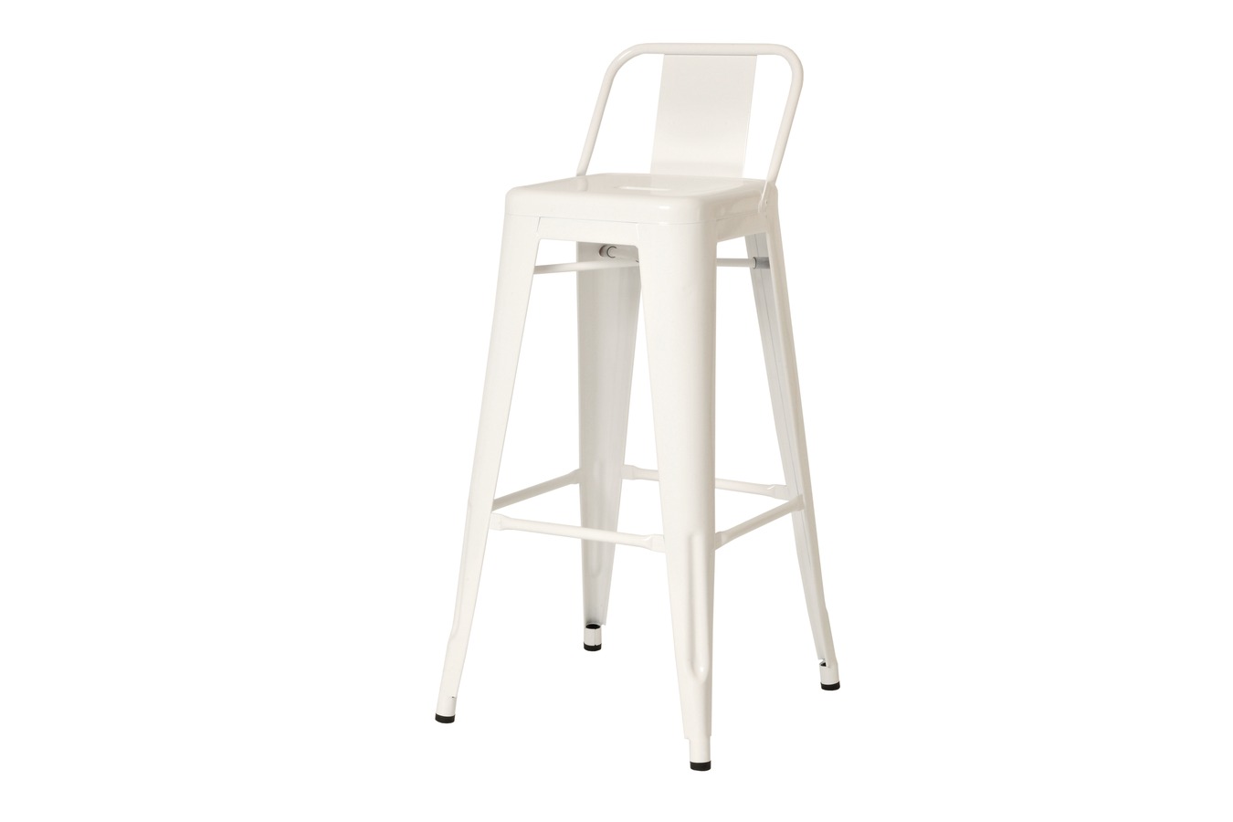 Illustration 2 du produit Tolix Stool with back White