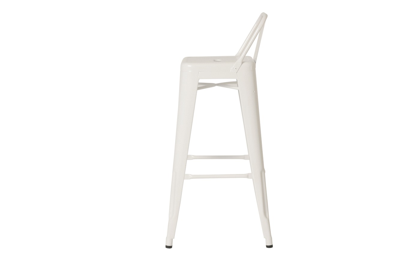 Illustration 3 du produit Tolix Stool with back White