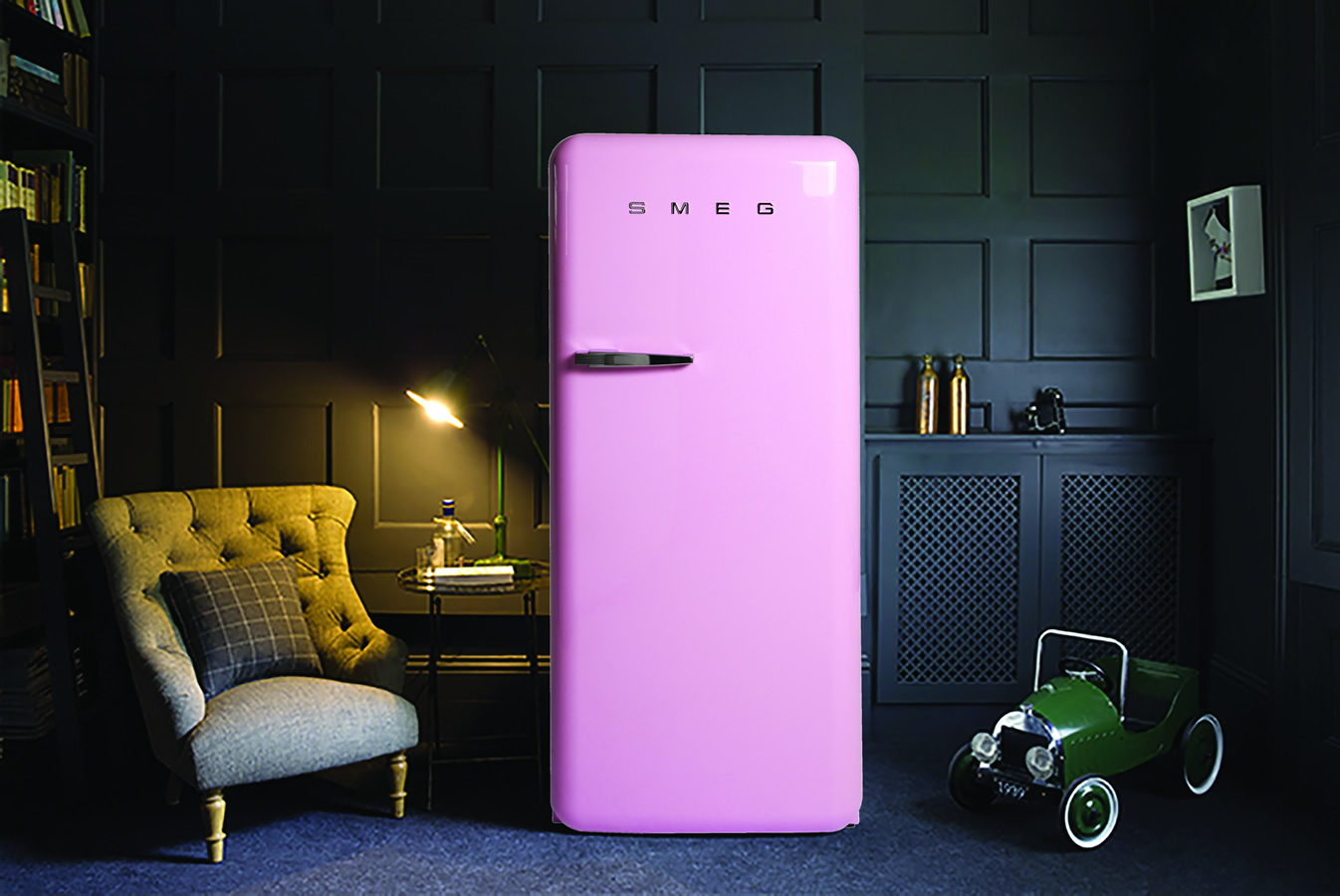 Illustration 4 du produit Réfrigérateur Smeg Rose