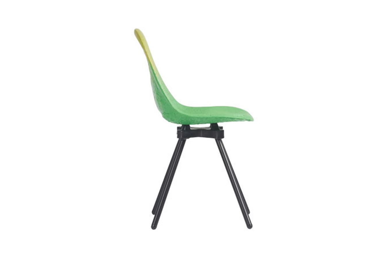 Illustration 3 du produit Chaise Gravêne Métal Vert-Pistache