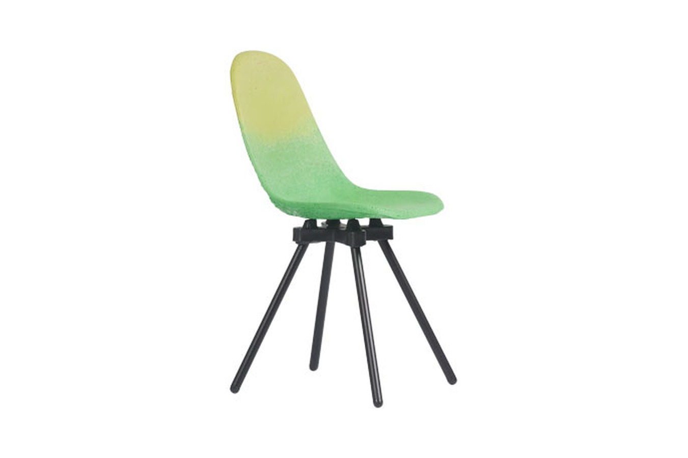 Illustration 4 du produit Chaise Gravêne Métal Vert-Pistache