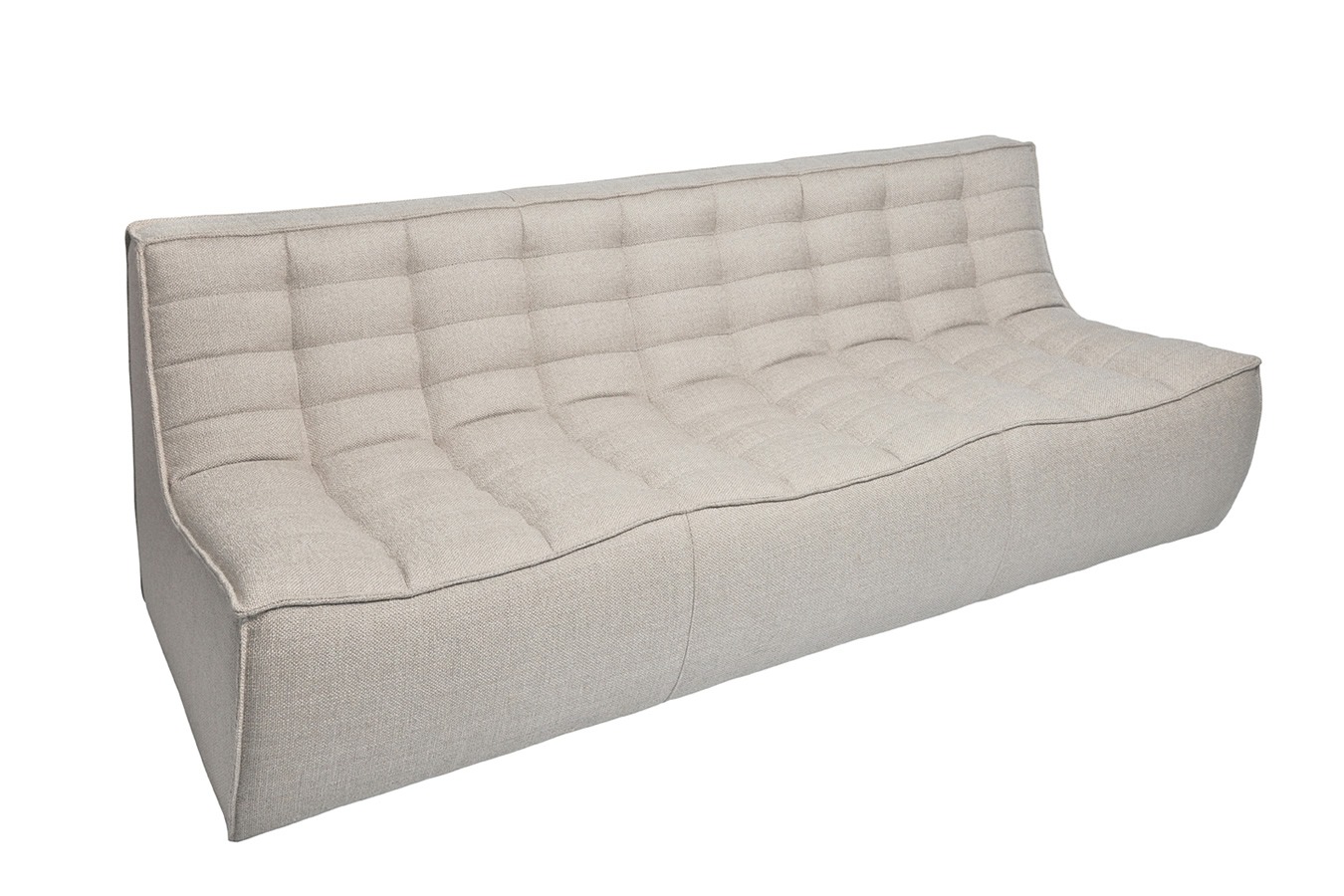 Illustration 2 du produit N701 Sofa 3 Seater Beige