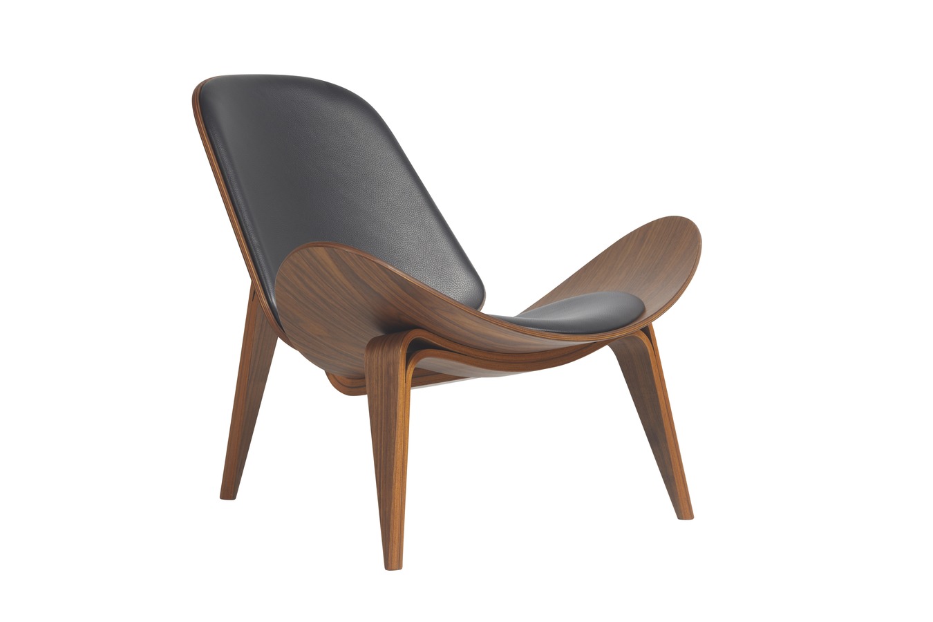 Illustration 2 du produit Fauteuil Shell Chair CH07