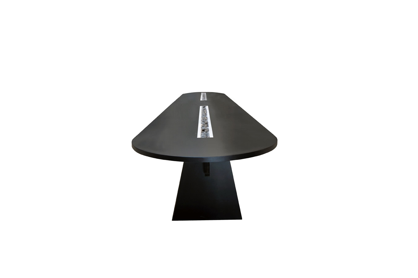 Illustration 3 du produit Oval Galère High Table