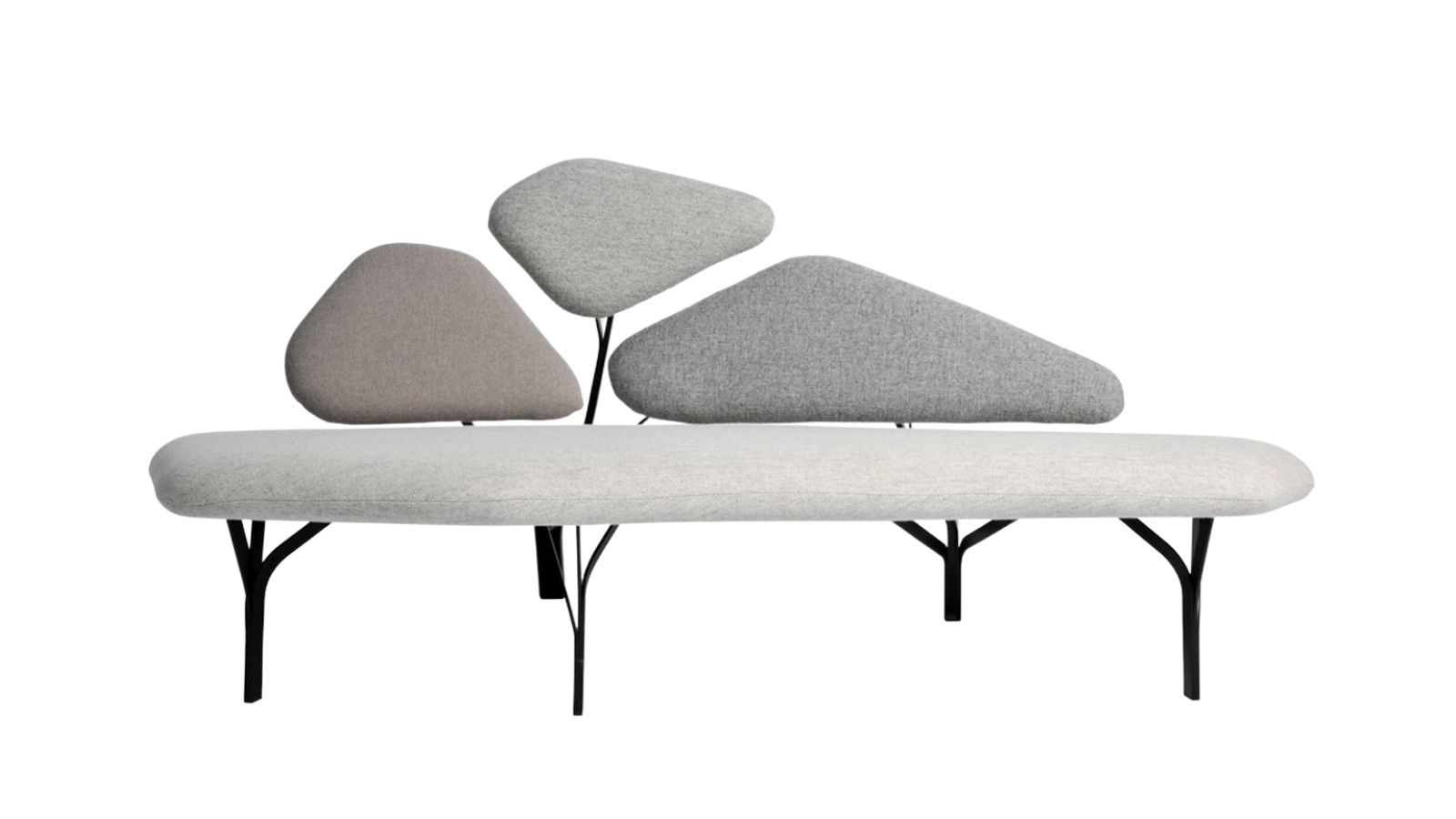 Illustration 1 du produit Borghese Sofa Kvadrat Grey