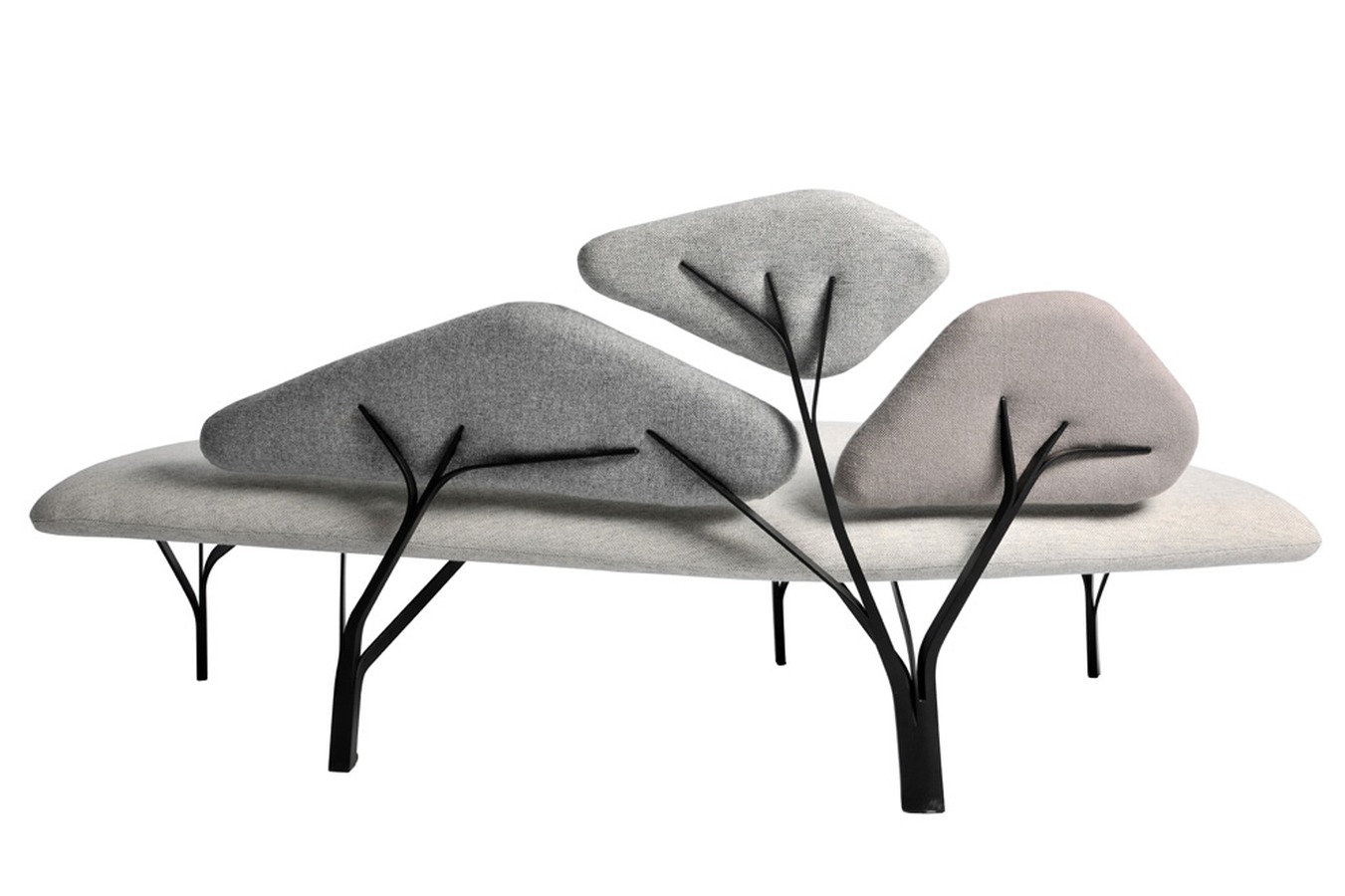 Illustration 3 du produit Borghese Sofa Kvadrat Grey