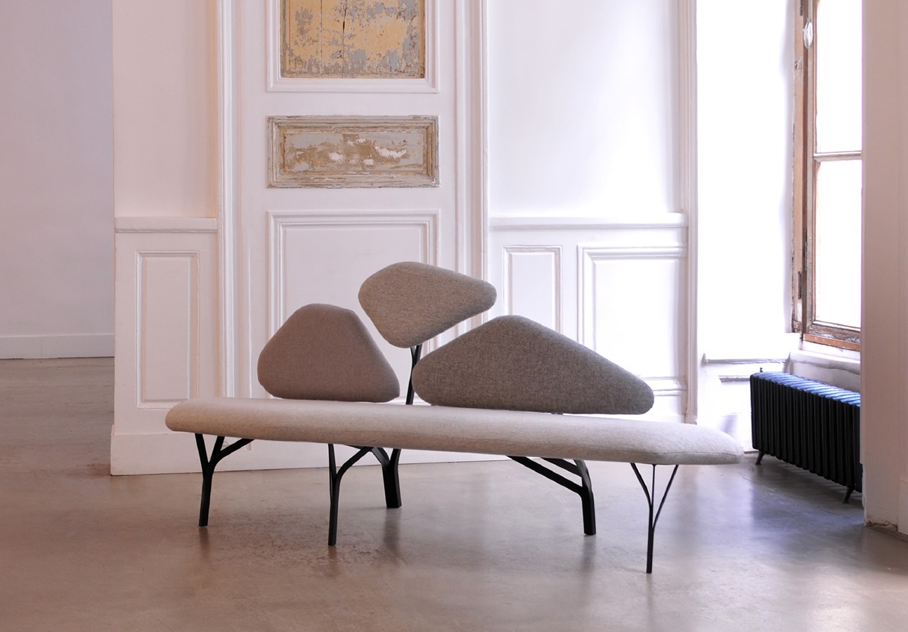 Illustration 4 du produit Borghese Sofa Kvadrat Grey