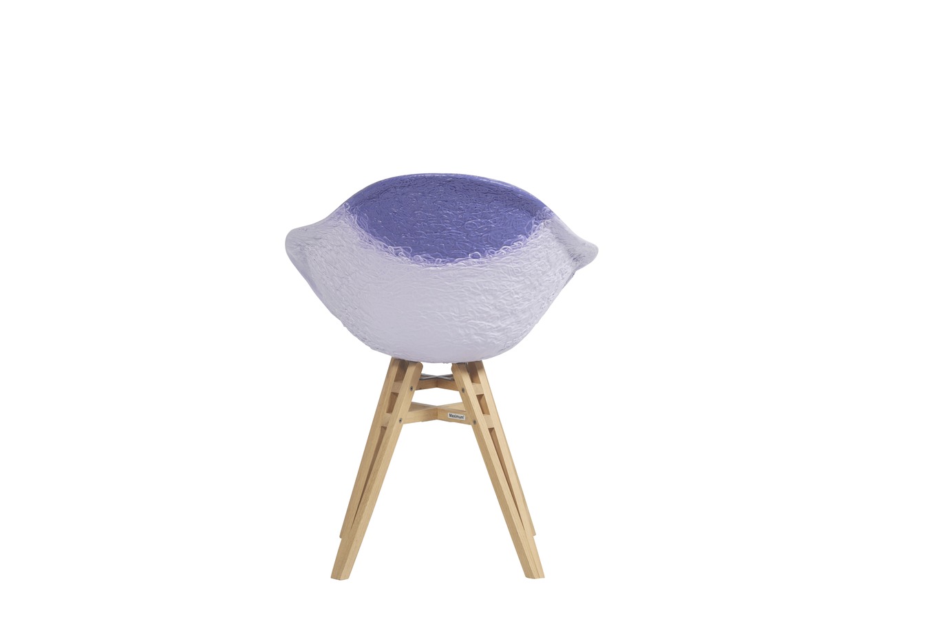 Illustration 3 du produit Fauteuil Gravêne Bois Parme-Violet