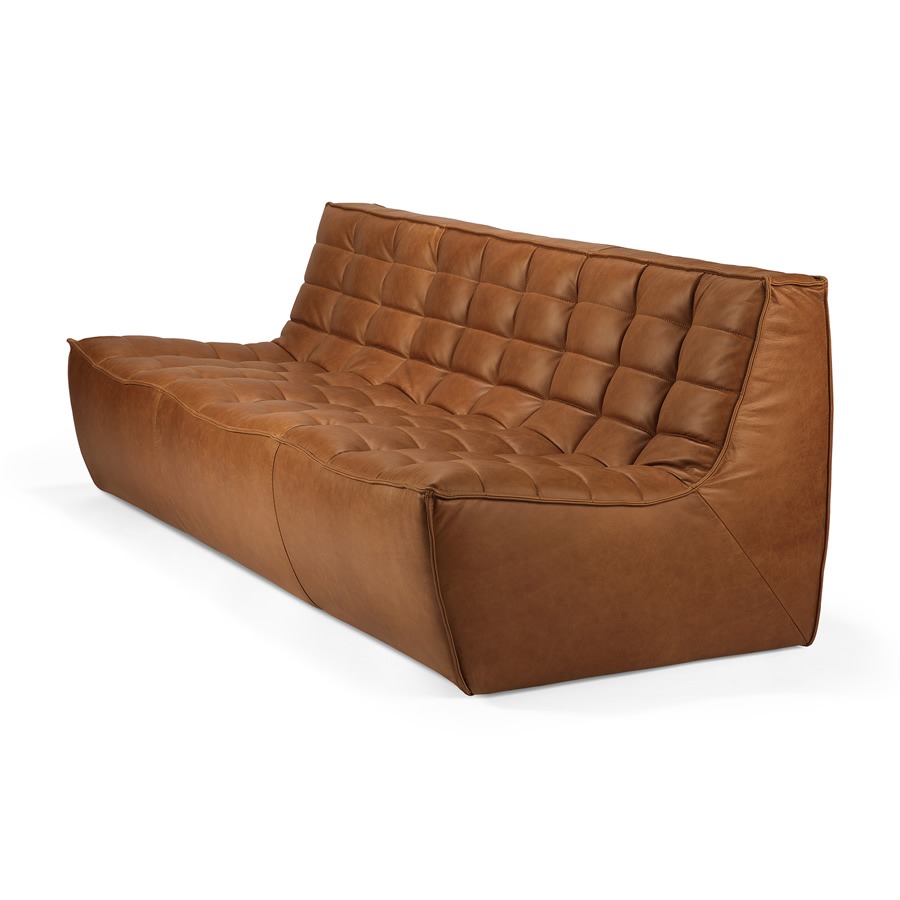 Illustration 2 du produit N701 Sofa 3 Seater Leather