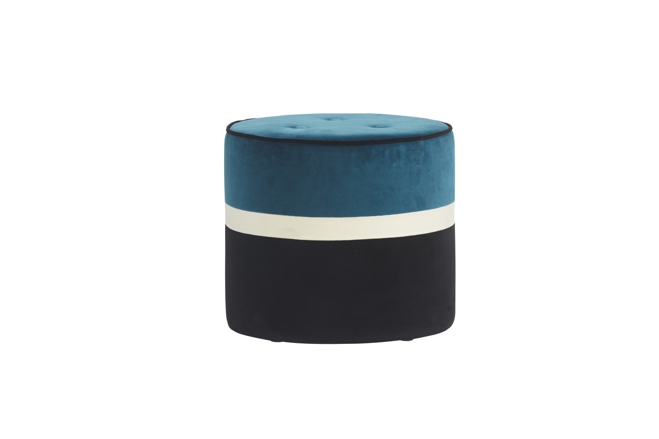 Illustration 1 du produit Pouf Léo bleu PM