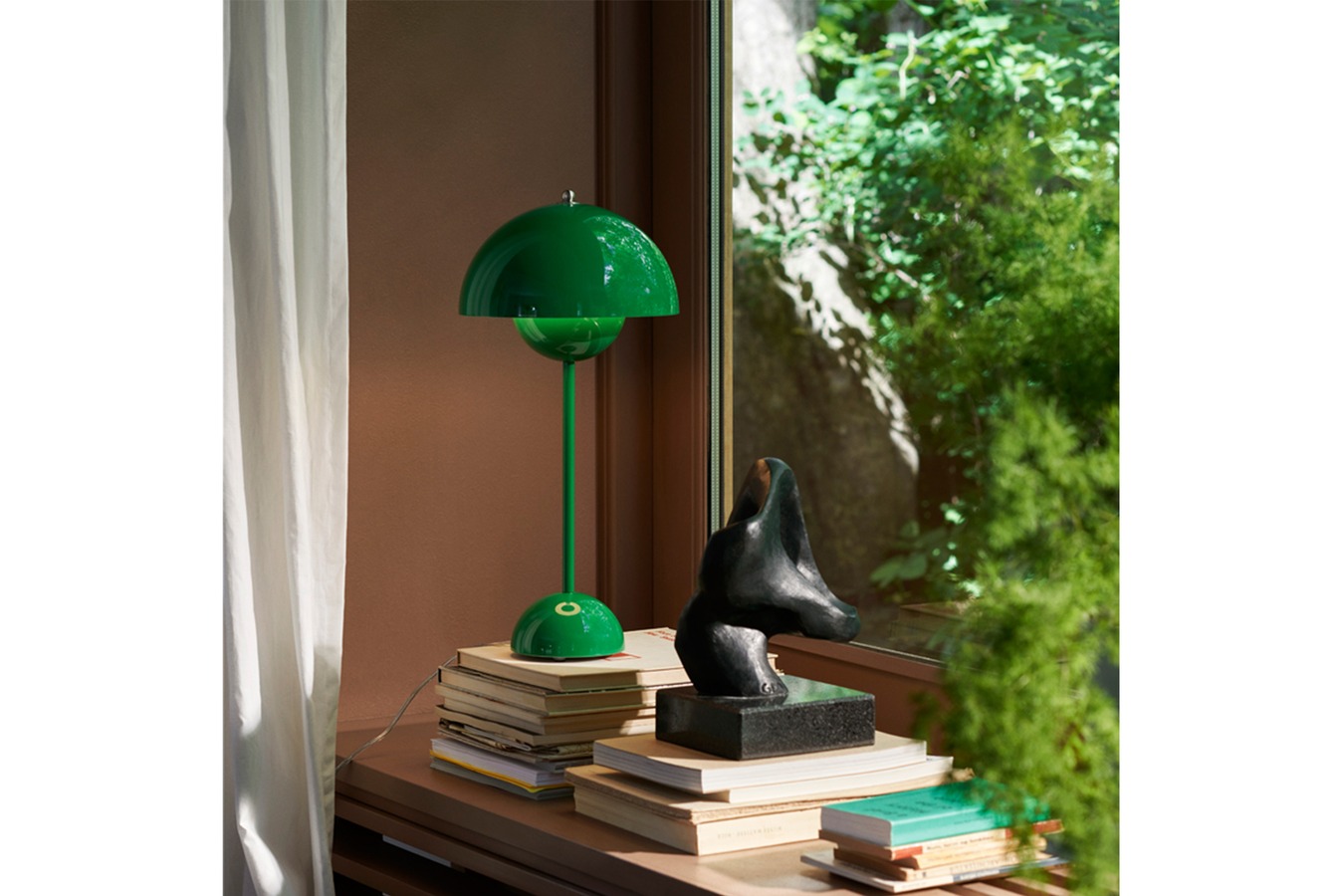 Illustration 3 du produit Lampe Flowerpot VP3 vert