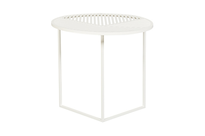 Illustration 1 du produit Bout de canapé ISO Rond Blanc