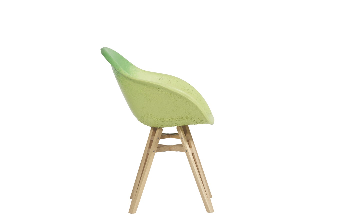 Illustration 2 du produit Fauteuil Gravêne Bois Pistache-Vert