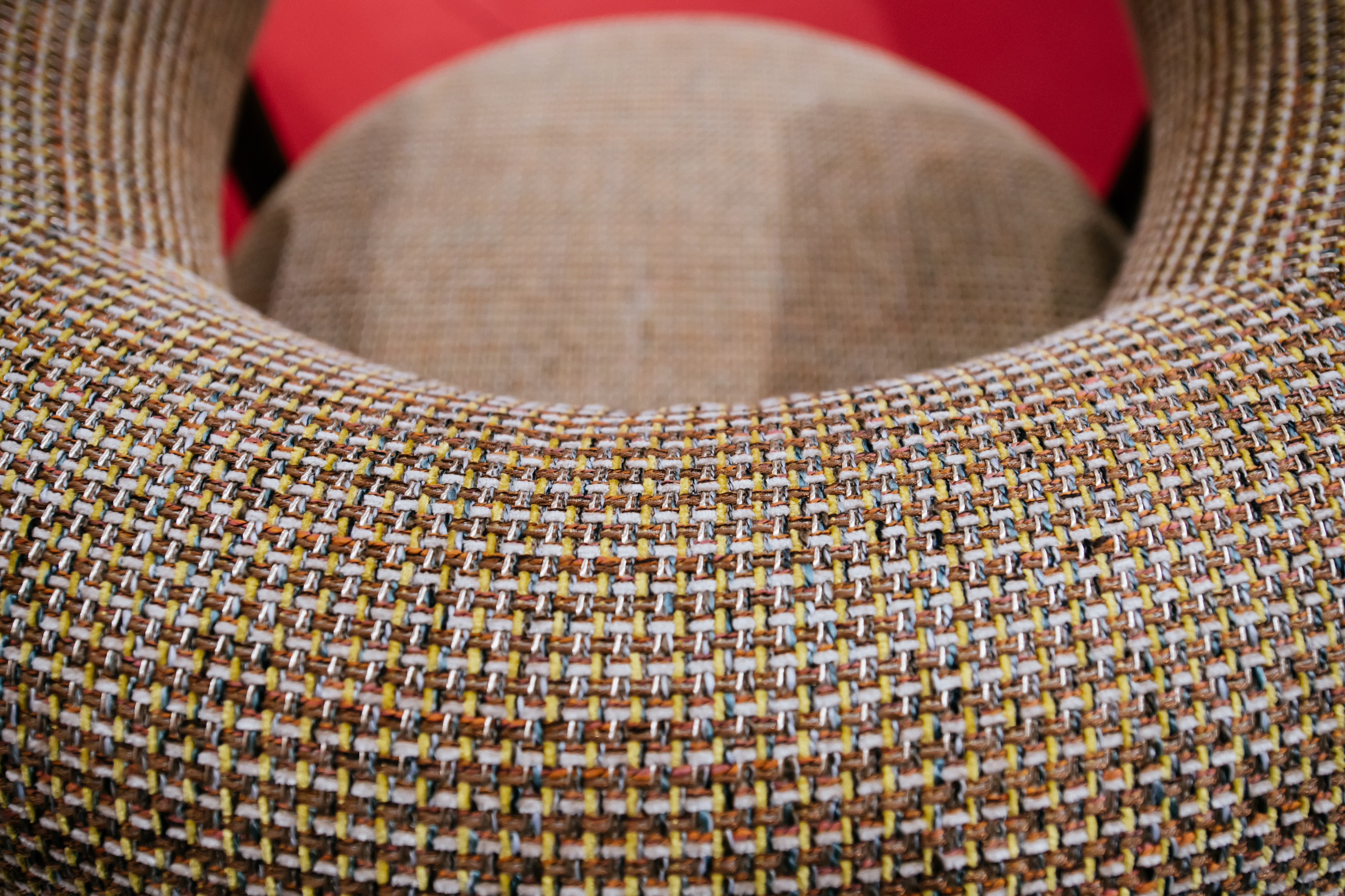 Illustration 8 du produit Carol Armchair Tweed Yellow