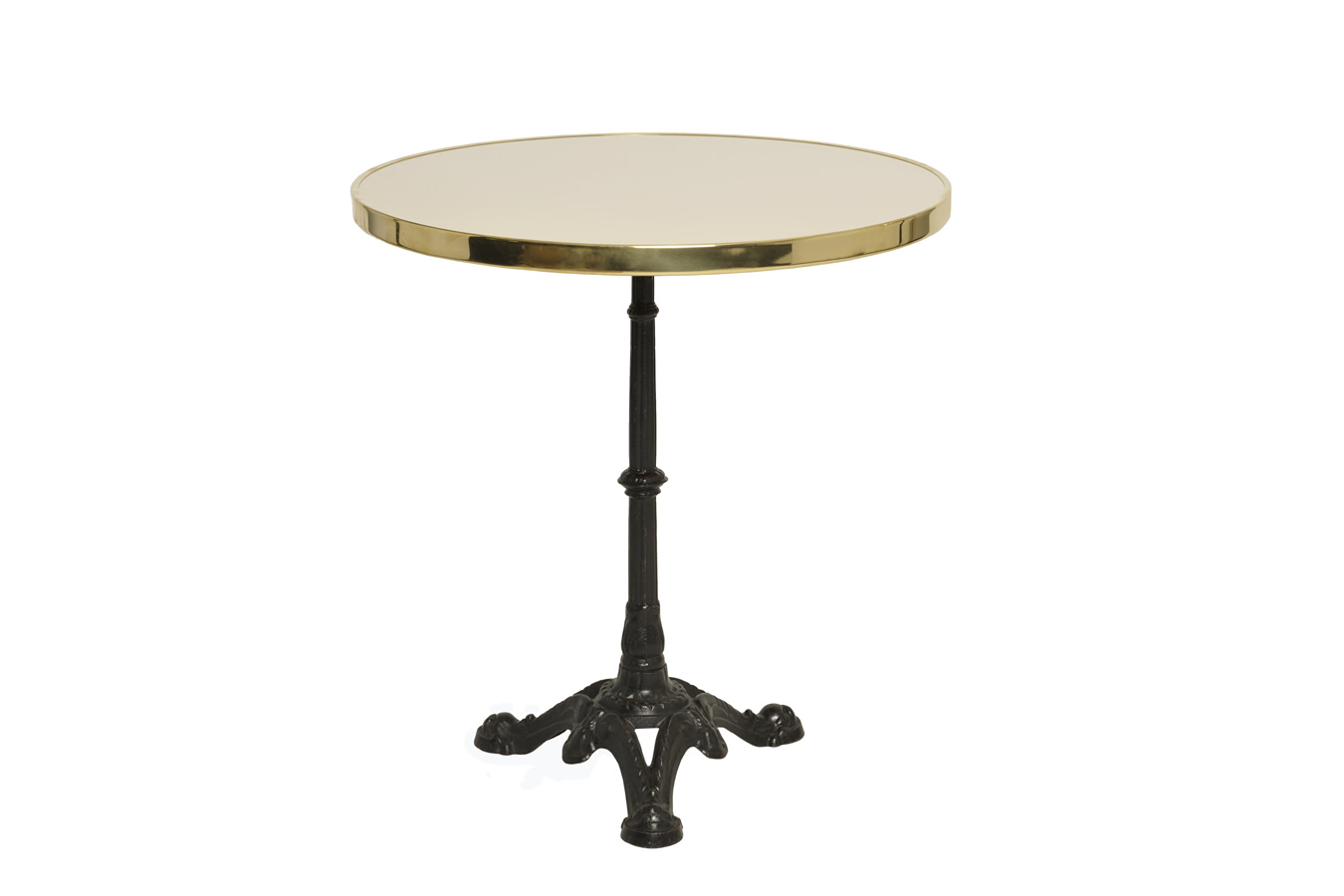 Illustration 1 du produit Bistrot Emaillé Round Pedestal Table