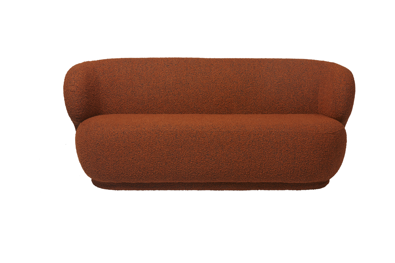 Illustration 1 du produit Giulia Sofa 2 Seater Rust Curly