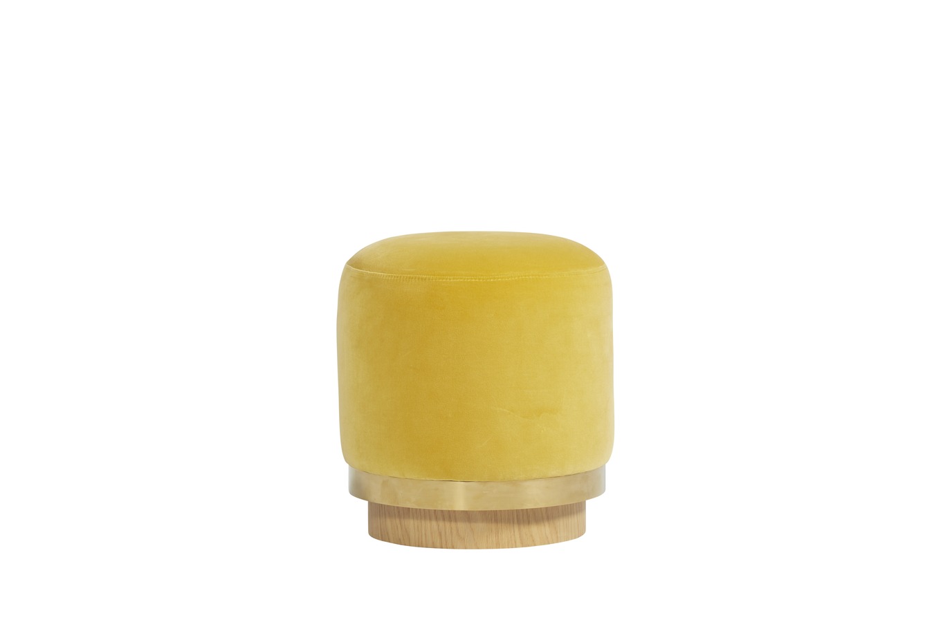 Illustration 1 du produit Pouf Stool Velours Ambre