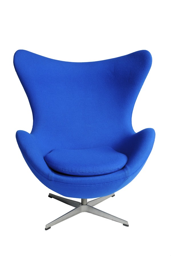 Illustration 1 du produit Egg Armchair Blue