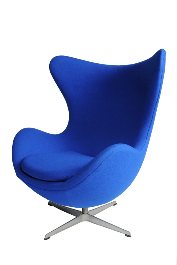 Illustration 2 du produit Fauteuil Egg Bleu