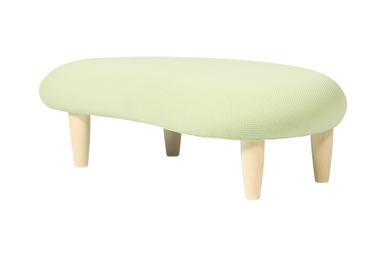 Illustration 2 du produit Pouf Freeform Vert Amande