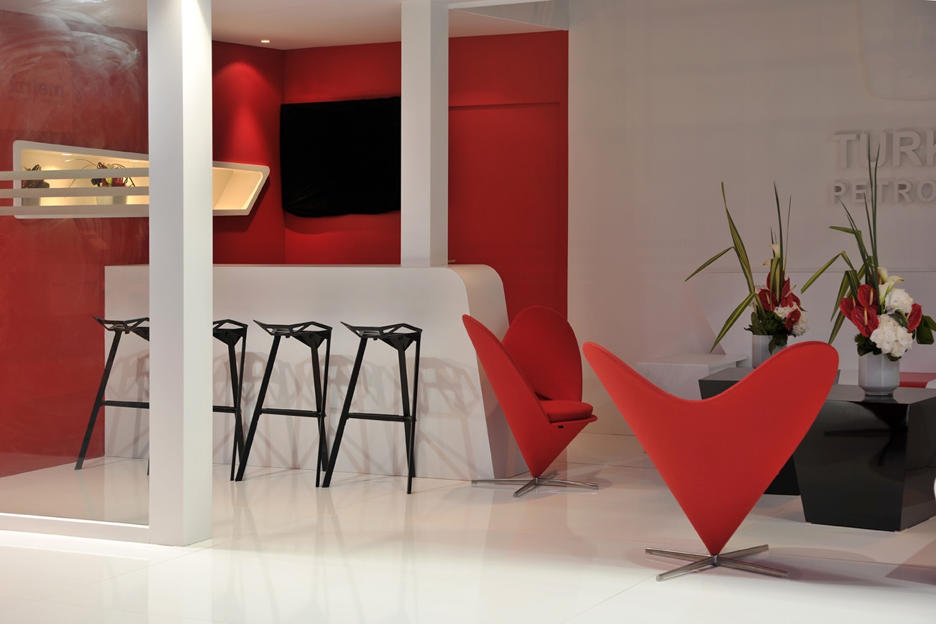 Illustration 6 du produit Fauteuil Heart Cone Rouge