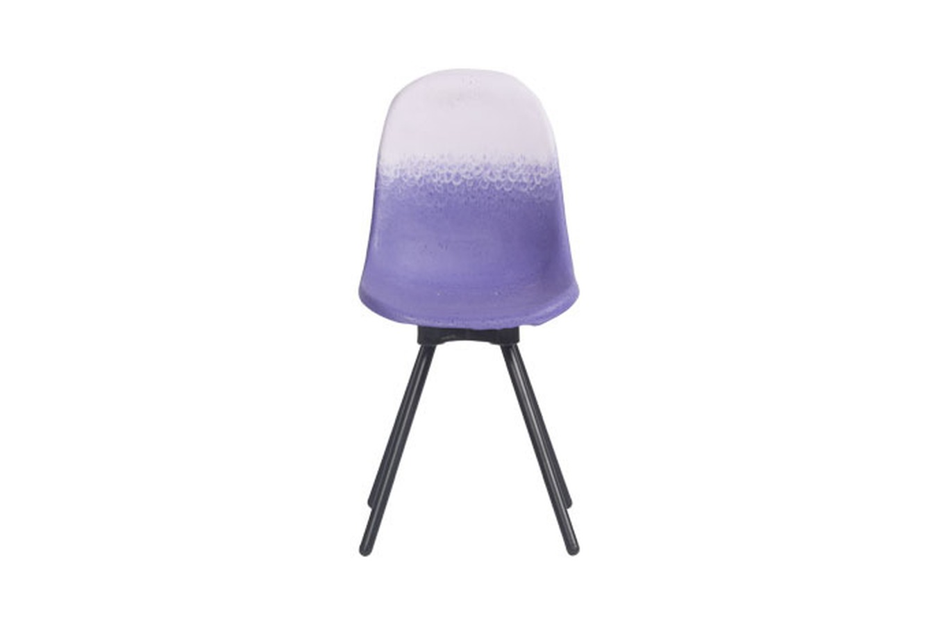 Illustration 1 du produit Chaise Gravêne Métal Violet-Parme