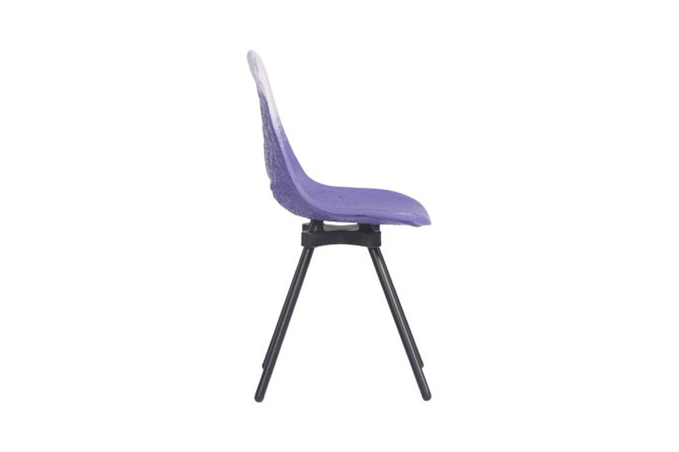 Illustration 3 du produit Chaise Gravêne Métal Violet-Parme