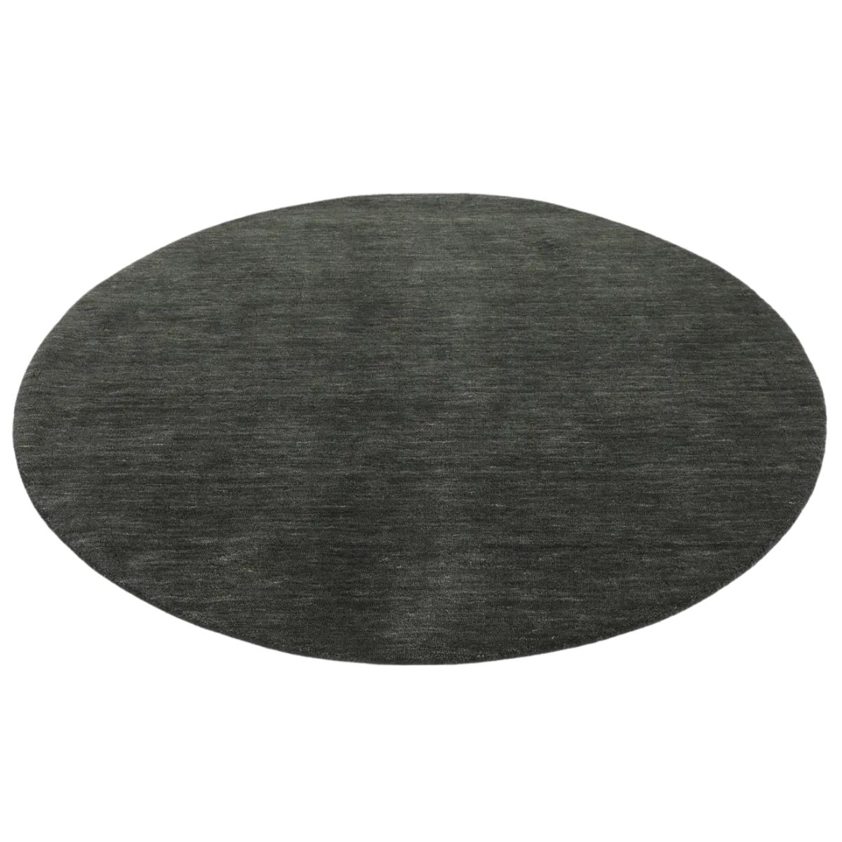 Rent-handloom-rug-greyblack-200-cm-diameter-2