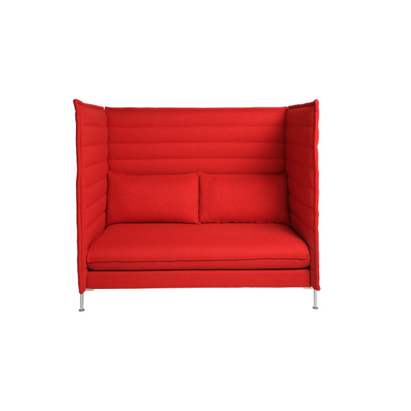 Product illustration High Alcove Sofa Red