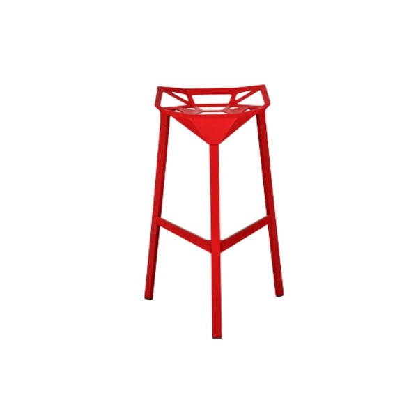 Illustration du produit Tabouret One Rouge