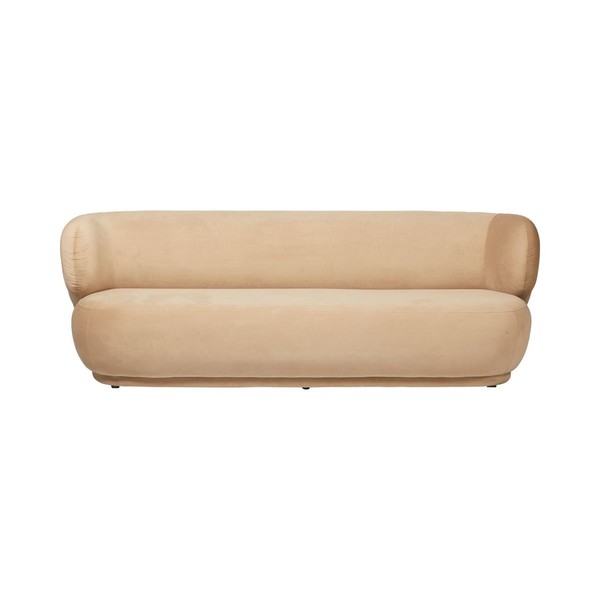 Product illustration Giulia Sofa 3 Seater Taupe