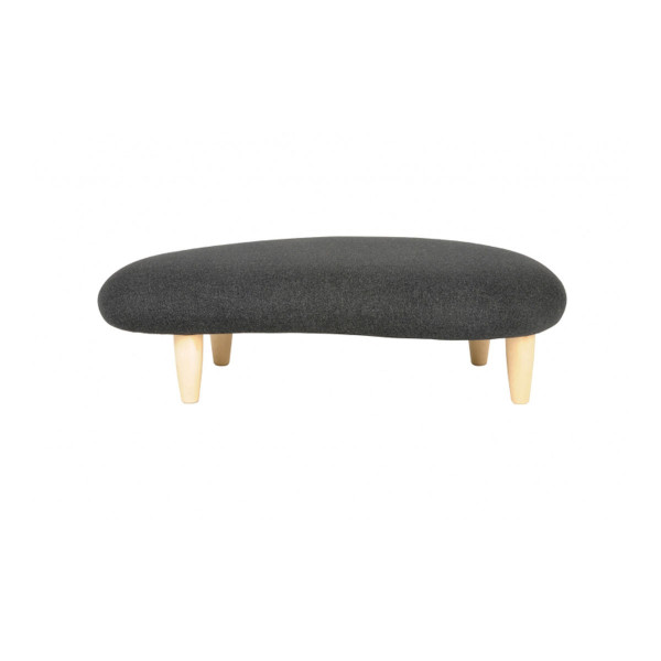 Product illustration Freeform Ottoman Dark Grey