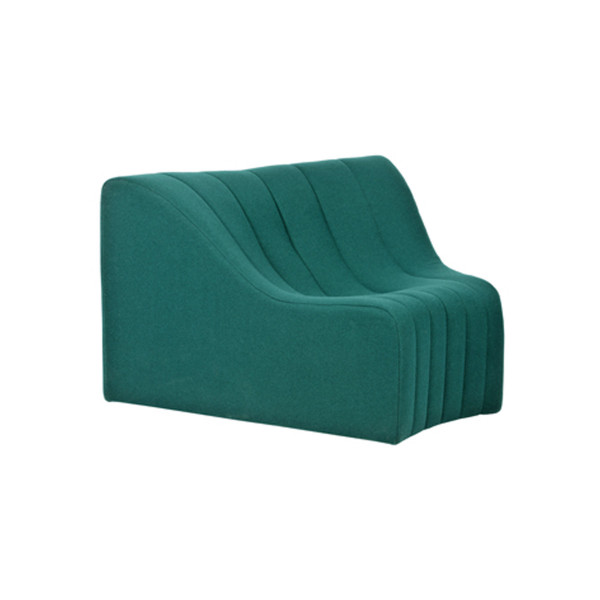 Product illustration Chromatique Low Armless Chair Pine Green Lg