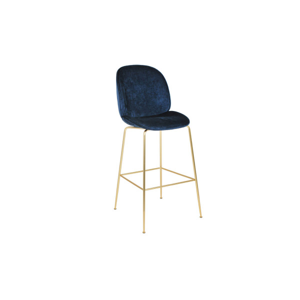 Illustration du produit Tabouret Beetle Bleu Nuit