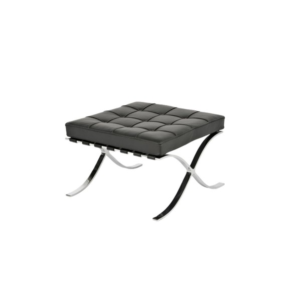 Product illustration Barcelona Ottoman Black