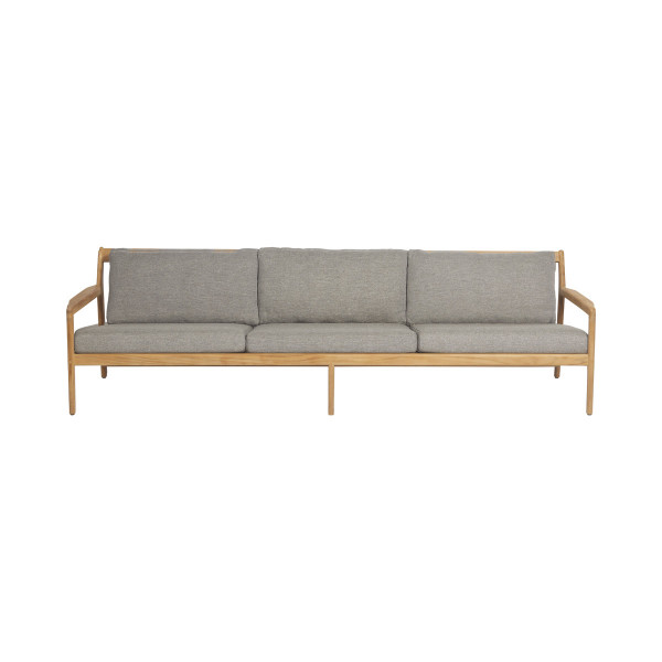 Product illustration Jack Sofa 3 seats Grey