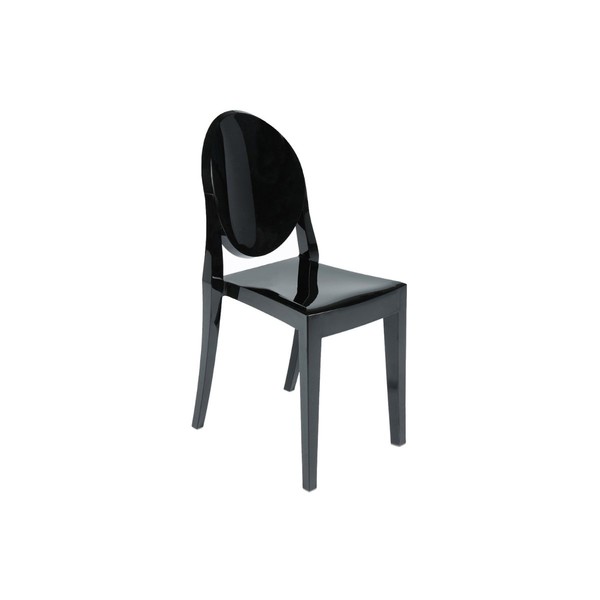 Product illustration Victoria Ghost Chair Black
