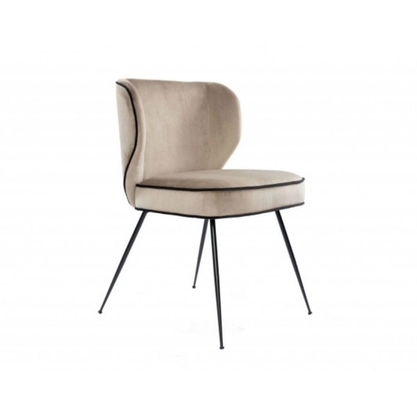Product illustration Wayne Chair Taupe Black Feet